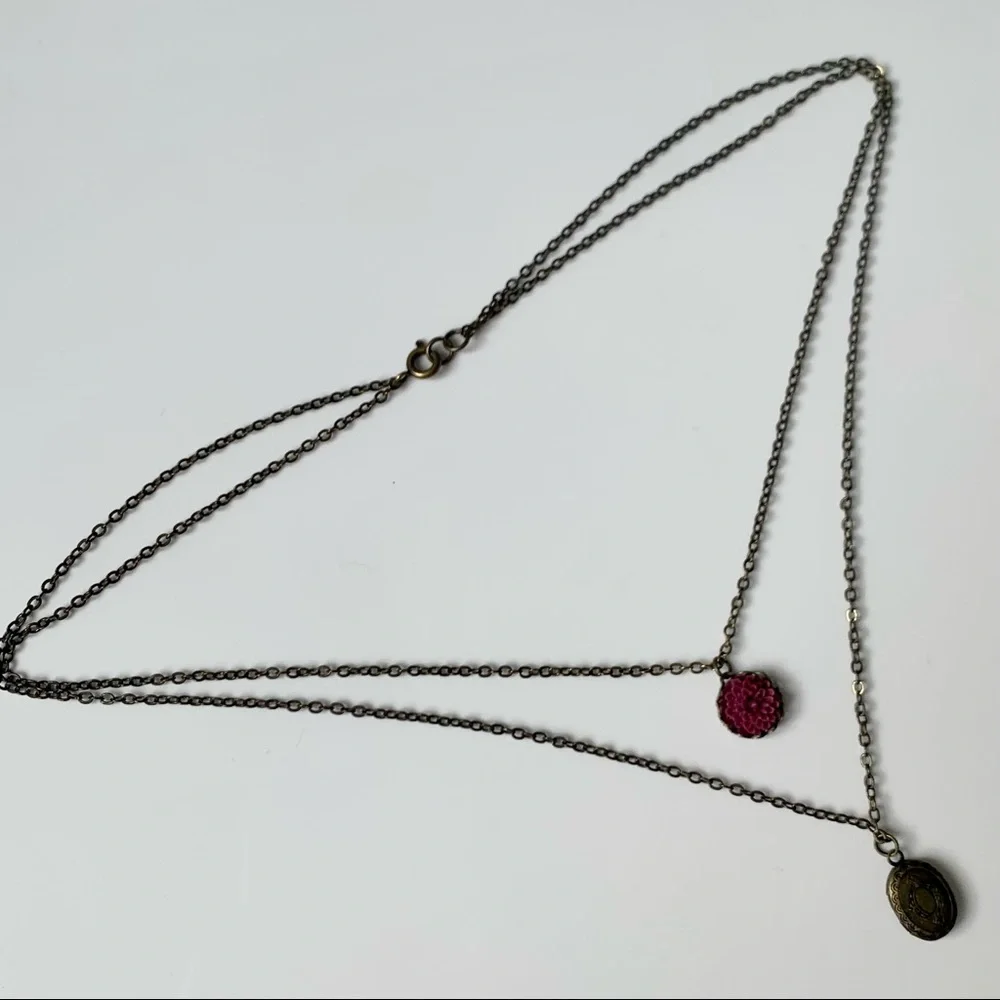 Double Chain Necklace - Picture 3 of 3